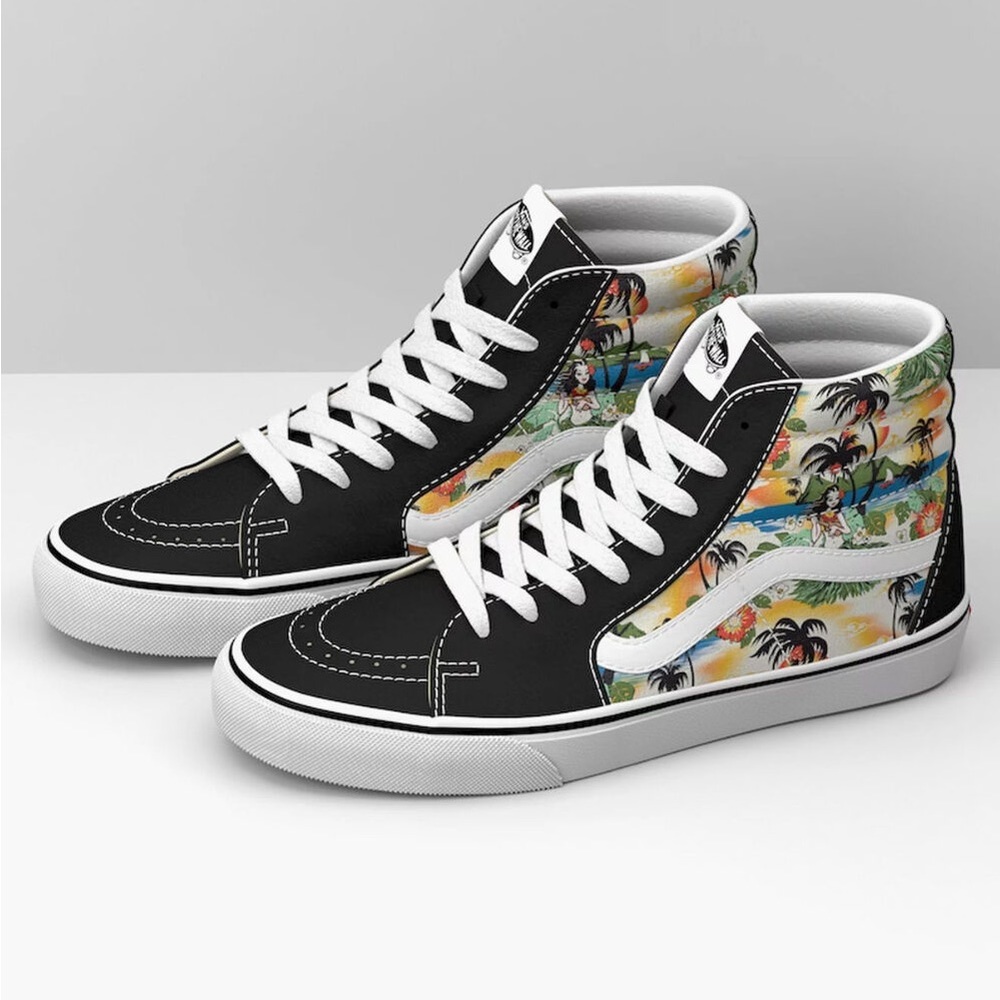 NWOT VANS Aloha Sk8-Hi Shoes Size Woman’s 9